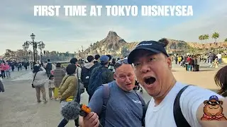 First Time Visiting Tokyo DisneySea in Japan Vlog with @RONONTHEGO - Day 4
