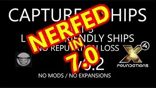 X4 FOUNDATIONS Capture Large Ships PART 3 FRIENDLY SHIPS L AND XL, NOW HAS REP DAMAGE