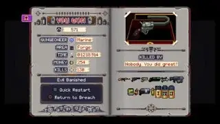 Enter the Gungeon any% Marine speedrun 12m 18s [Marine PB]