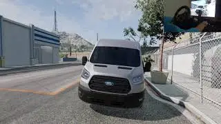 BeamNG.drive Ford Transit MOD Review | Paid Mod | Pov Drive