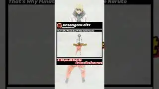 That's Why Minato Seal 9 Tails Inside Naruto #naruto #minato
