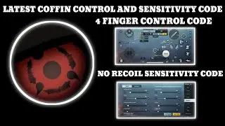 LATEST COFFIN CONTROL CODE AND SENSITIVITY CODE BGMI 4 FINGER CONTROL AND NO RECOIL SENSITIVITY CODE