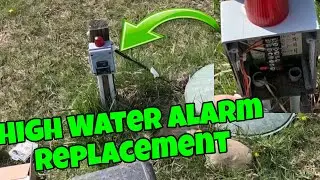 How To REPLACE High Water Alarm!