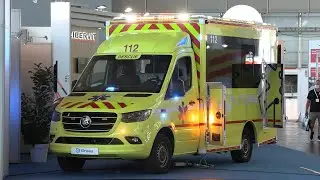 New French Ambulance Concept – Mercedes Sprinter/ Gruau – exterior & interior – Interschutz 2022