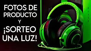 Haciendo FOTOS DE PRODUCTOS con LUCES ECONÓMICAS Y TE REGALO UNA! Review y Sorteo de luz RGB