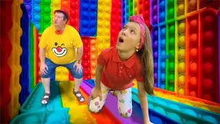 Мария и папа - pop it challenge