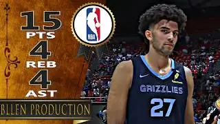 Cameron Boozer - 15 Pts Highlights｜NBA Summer League｜Memphis Grizzlies vs OKC Thunder｜2026.07.04