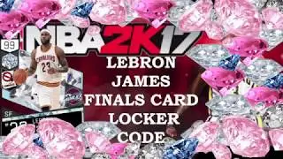 LeBron James Finals Diamond Locker Code *100 available*