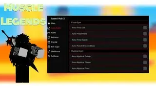Muscle Legend: Auto Farm, Kills, Rebirths! Works on All Executors ⚡️
