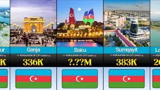 Top 30 Biggest Cities in Azerbaijan by Population 2026 📊🇦🇿