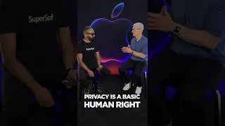 Tim Cook explains what makes Apple Intelligence DIFFERENT to other AI