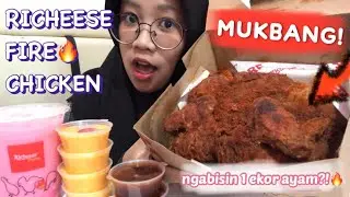 REVIEW  RICHEESE FIRE CHICKEN⁉️🔥🥵