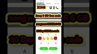 👍👍☎zong free internet code 2023 today How to zong free nat code