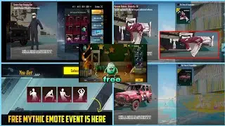 4 METHIC CHARACTER|FIRST LOOK AND EMOOTS|BGMI AND PUBG MOBILE
