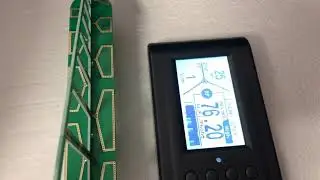 EMF-390 and Gigahertz Wifi router RF radiation testing, and Gigahertz reading is overflow