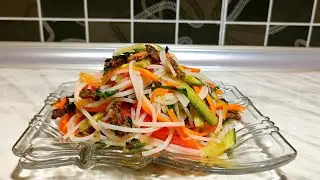 🥗 FUNCHOZA SALAT TAYYORLASH