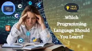 What Programming Language should I learn First | Coding Tips and Tricks | Coder Squad