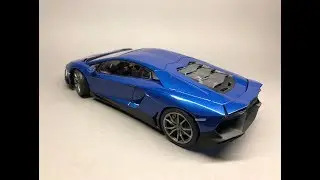 Aoshima: Lamborghini Aventador LP720-4 50th Anniversario Full Build Step by Step