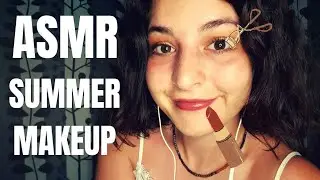 Pırıltılı Bir Makyaj Yaptım 🌟 | ASMR Türkçe Fısıltı & Sohbet | Doing My Makeup, ASMR