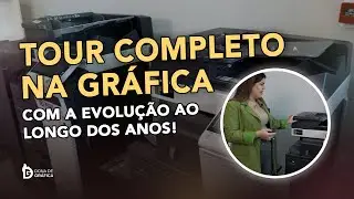 Como montar ou reformar o ponto físico da gráfica? TOUR com todos meus erros e acertos no layout!