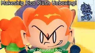 Friday Night Funkin' Pico Plush Unboxing! (Official, by Makeship)