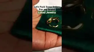 Packing orders from Shopluxxd.com | affordable jewelry | Waterproof jewelry | Daily Essentials