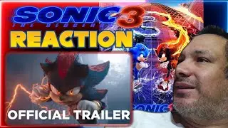 Sonic 3 The Hedgehog Official Trailler | REACTION!!!