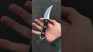Нож Microtech/Borka Blades SBK Stonewash сталь d2, рукоять Black G10, replica #нож #knife