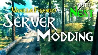 Vanilla Friendly Valheim Server Modding chat with Nest