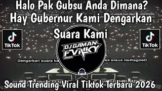 HAY GUBERNUR KAMI DENGARKAN SUARA KAMI -  AMIN WAHYUDI HARAHAP || VIRAL TIKTOK 2026