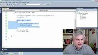 [C#] 02-06  while Iterations and Reading Data from a Text File