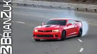 Camaro Z28 Freeway Onramp Drift