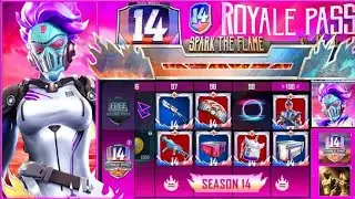 PUBG MOBILE SEASON 14 ROYAL PASS 1 TO 100 LEVEL REWARDS | SEASON 14 ROYAL PASS LEAKS PUBG MOBILE NEW