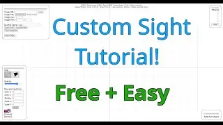 How To Make Custom Sights In War Thunder! Updated 2024