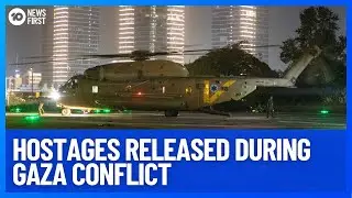 First Major Release of Hostages During Gaza Conflict | 10 News First