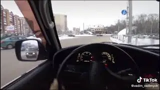 Шок зимний дрифт на летней резине в России