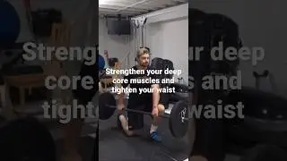 Barbell Rotating Reverse Lunges For Deep Core Strength and a Tighter Waist