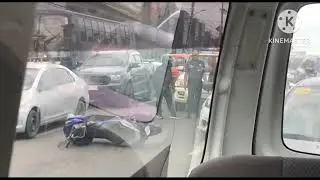 #Accident #taxicabAndBigbike #SuperHighway
