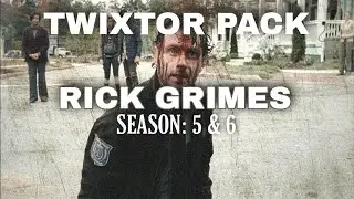 Rick Grimes Twixtor Pack - s5 & s6 -  (1080p 60fps)