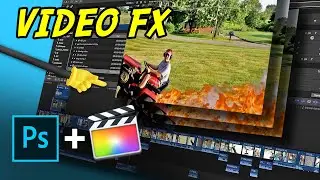 FCPX Video FX with Photoshop Files - (Editing Tricks)