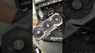 Intel i9-12900KS😎 with RTX4060TI🔥 #pcbuild ASMR #shorts