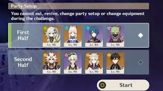 [ Mobile ] Perfect Clear Spiral Abyss Floor 12 Patch 3.3 | Genshin Impact