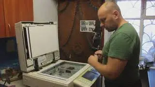 Ремонт и чистка Ricoh Aficio MP4000 . Часть 4. cleaning and repair Ricoh Aficio MP4000