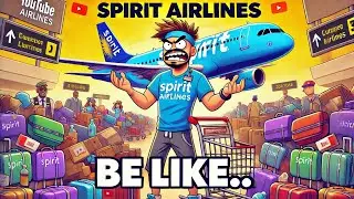First time flying spirit Airlines 🤣 | Turboprop flight simulator (Credit: Trarags)