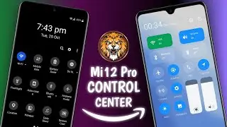 How To Apply MIUI 13 Control Center in any android Devices | Mi12 Pro Control Center