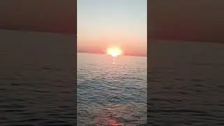 Закат.