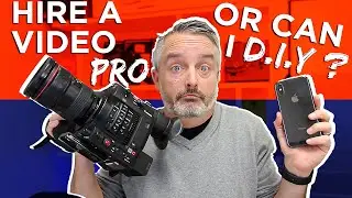 When to DIY Video for Business (or should I hire a professional videographer?)
