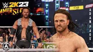 WWE 2K23 : "HANGMAN" ADAM PAGE 'FF Showcase | 1080p 60fp