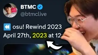 HE SCHEDULED THE REWIND... FOR LAST YEAR