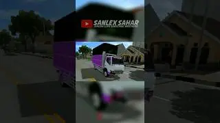Mod bussid truck canter simple v1,, trondol abis #bussimulatorindonesia #shorts